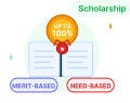 Get Up to 100% Scholarship